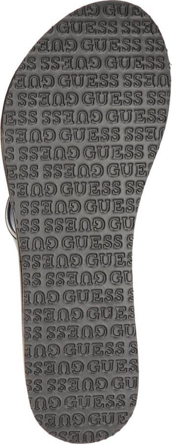 GUESS Enzy Beach Thong Dames Slippers Zwart