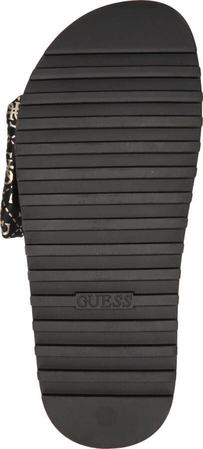 GUESS Fabetzy Slippers Dames Zwart