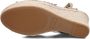 GUESS Bruin Tinten Halona Espadrilles Met Sleehak Dames Beige - Thumbnail 2