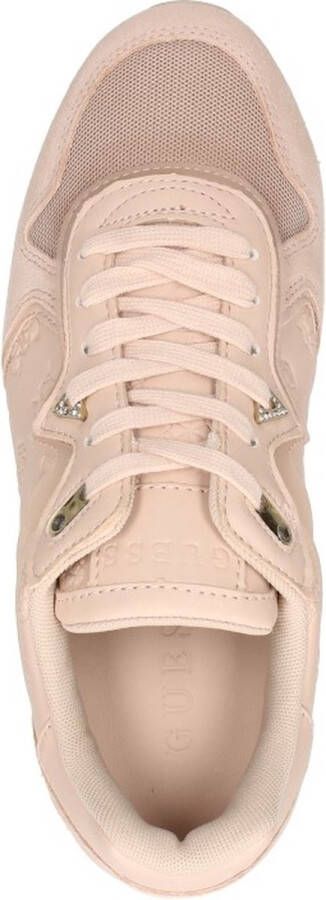 GUESS Harinna Dames Sneakers Hoog Blush