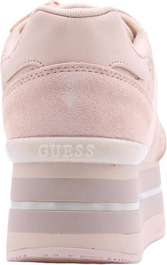 GUESS Harinna Dames Sneakers Hoog Blush