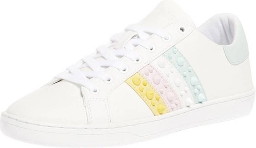 GUESS Jacobb Dames Sneaker Wit