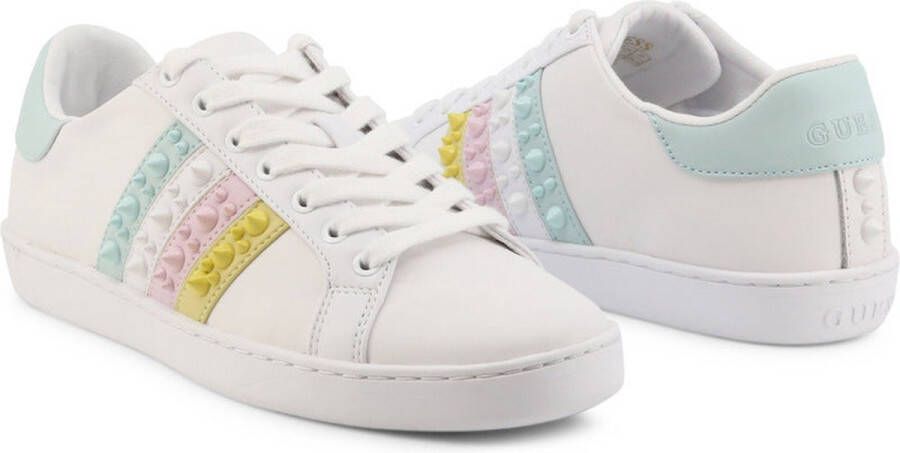 GUESS Jacobb Dames Sneaker Wit