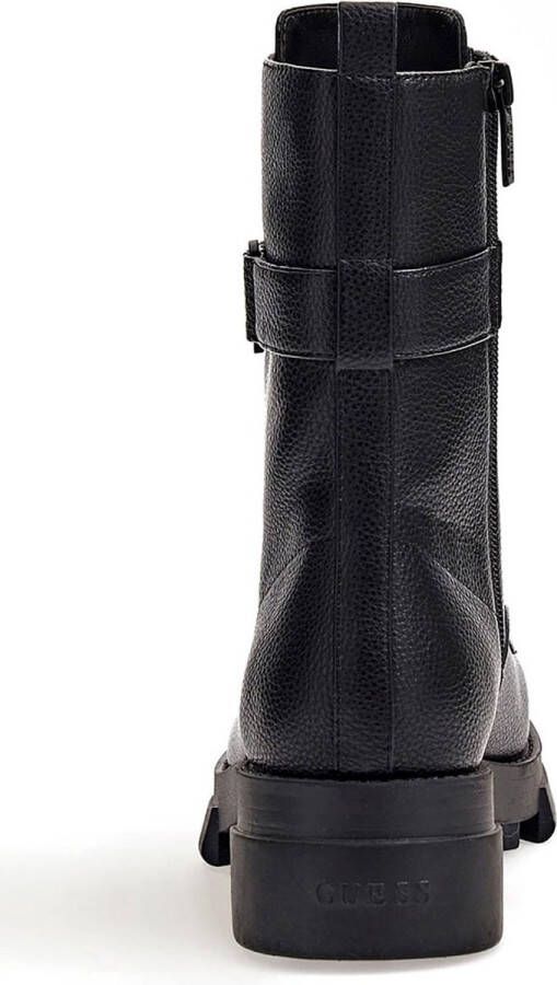 GUESS Madox Veterboots Laarzen Met Veters Dames Zwart