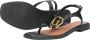 Guess Teenslippers van leer met labeldetail model 'MIRY' - Thumbnail 10