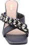 Guess Stijlvolle Favrelle Hoge Hak Sandalen Zwart Dames - Thumbnail 6