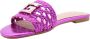 Guess Glamour Hoge Hak Sandalen Roze Dames - Thumbnail 10