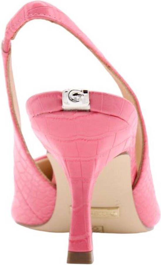 GUESS Peep Toe Peep Heel Pink