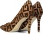 GUESS Piera Pumps High Heels Schoenen Hoge Hak Dames Cognac + - Thumbnail 26