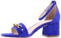 GUESS Sara Dames Sandalen 38 Blauw - Thumbnail 5