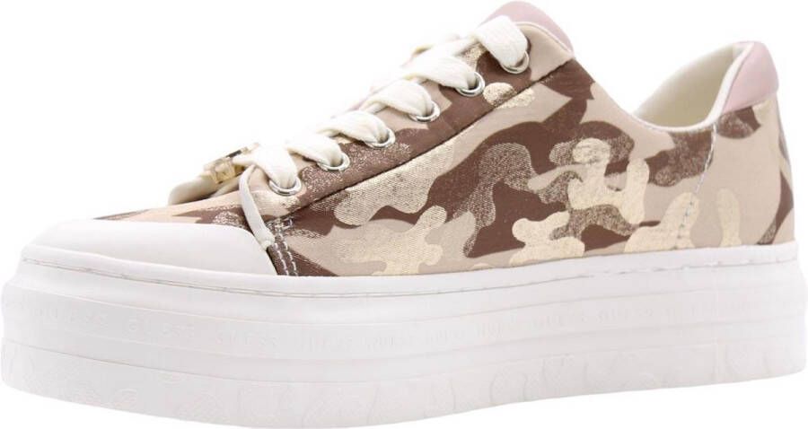 Guess Stijlvolle Kyra Sneaker voor Vrouwen Beige Dames - Foto 7