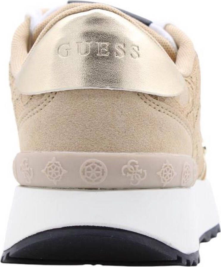 Guess Stijlvolle Kyra Sneaker voor Vrouwen Beige Dames - Foto 13