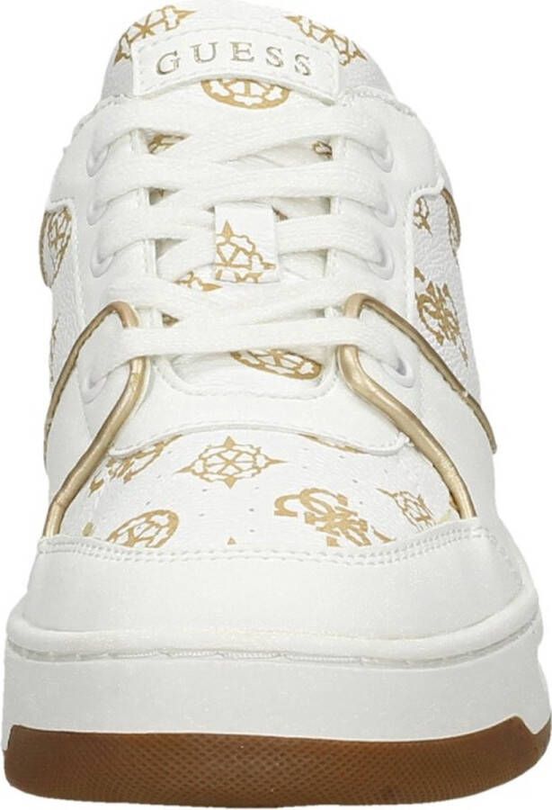 GUESS Tokyo Lage sneakers Leren Sneaker Dames Wit