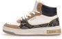 GUESS Tullia Dames Sneakers White Roccia - Thumbnail 8