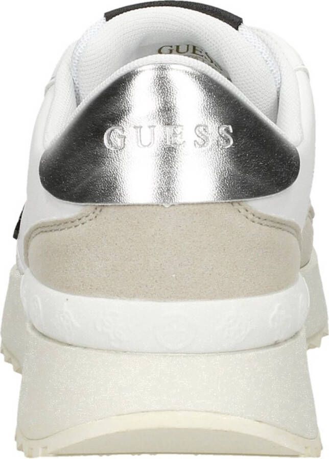 GUESS Vinna Dames Sneakers Laag White Silver