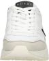 Guess Witte Vienna Sneaker Eco Leer Stof White Dames - Thumbnail 7