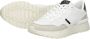 Guess Witte Vienna Sneaker Eco Leer Stof White Dames - Thumbnail 8