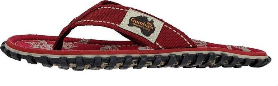 Gumbies Teenslippers Teenslipper Pacific Red - Foto 2