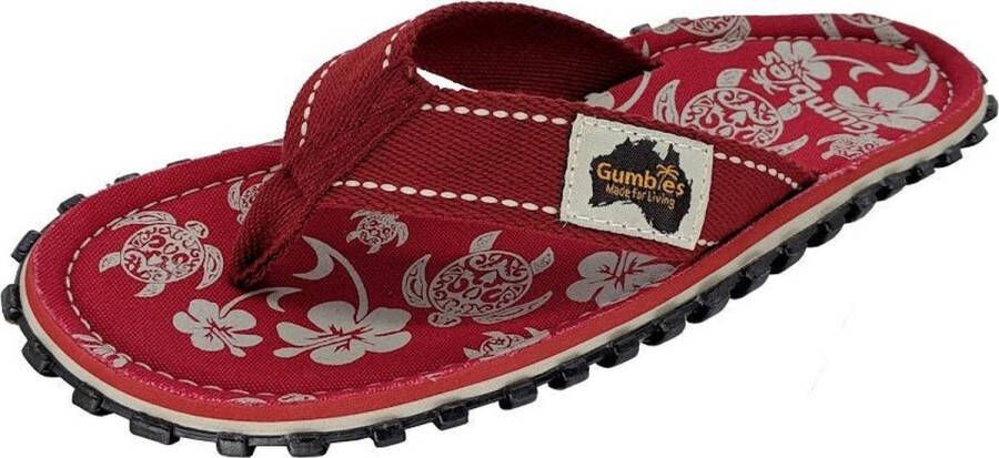 Gumbies Teenslippers Teenslipper Pacific Red - Foto 3