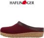 Haflinger Grizzly Torben Pantoffel Pantoffel Bordeaux - Thumbnail 10