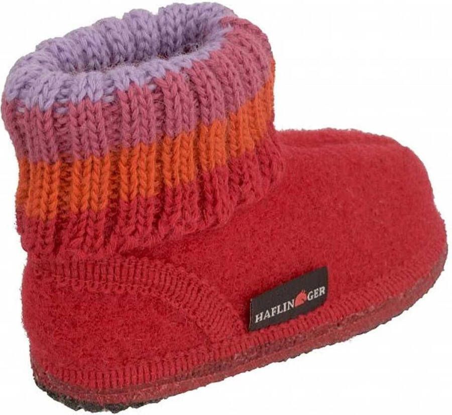 Haflinger Paul Ziegelrot Pantoffels Dames Size : - Foto 3