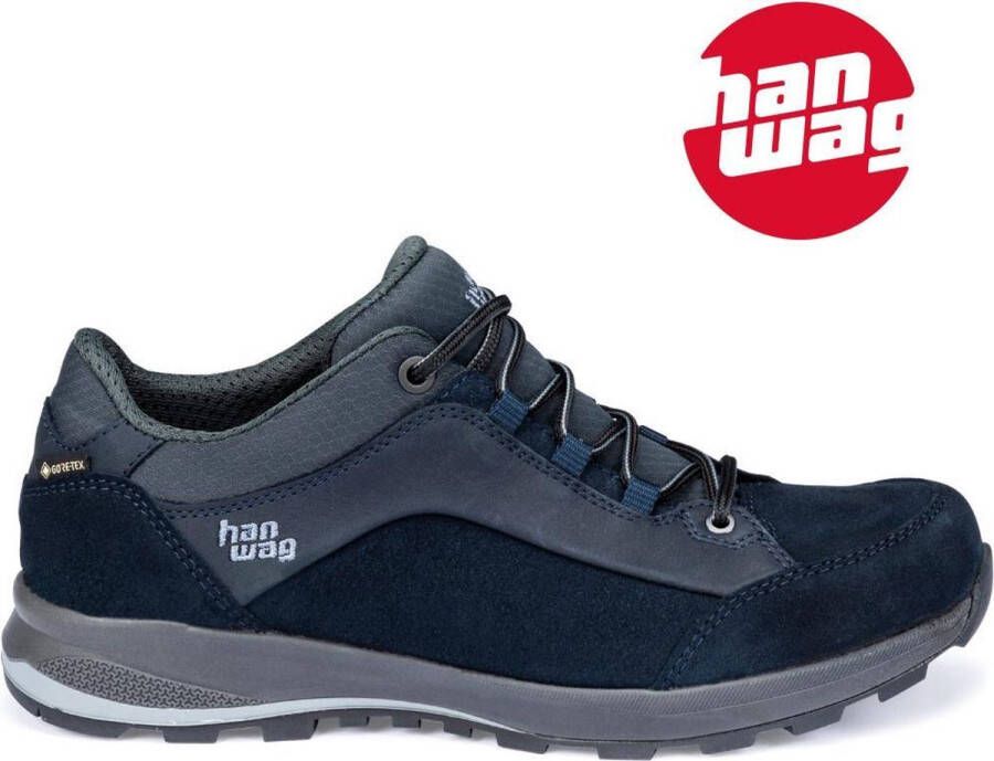 Hanwag Banks Low GTX dames wandelschoen Blauw