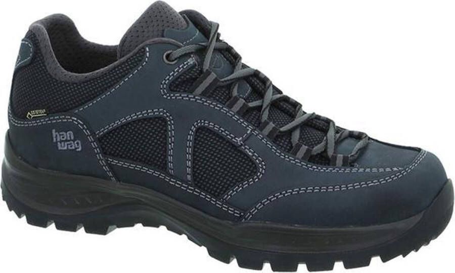 Hanwag Gritstone II Lady GTX schoenen 064356 asphalt dark garnet Schoenen Wandelschoenen Lage schoenen