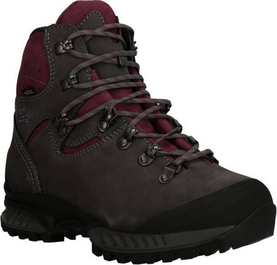 Hanwag Tatra II Wide Lady GTX Wandelschoenen Dames Asphalt Dark Garnet