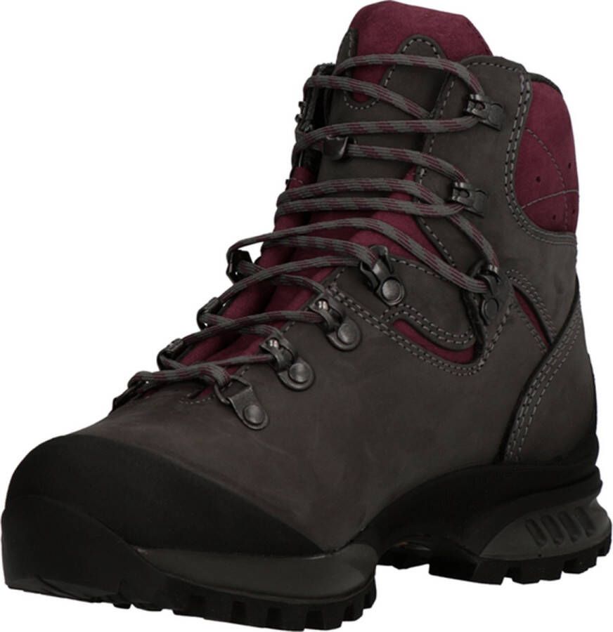 Hanwag Tatra II Wide Lady GTX Wandelschoenen Dames Asphalt Dark Garnet