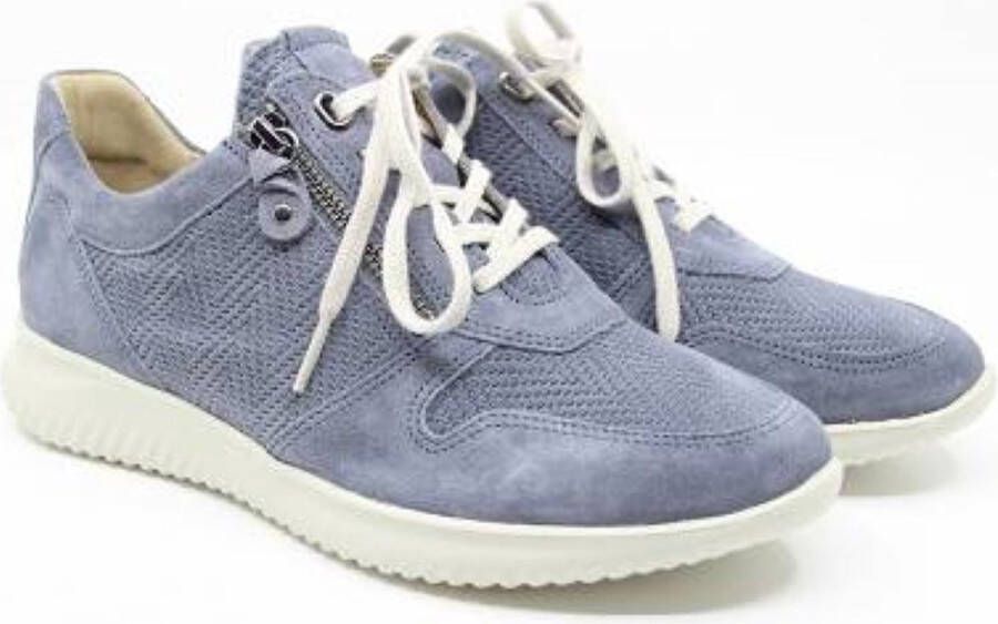 Hartjes Dames Veterschoenen Breeze Shoe 162.1121 Jeansblauw