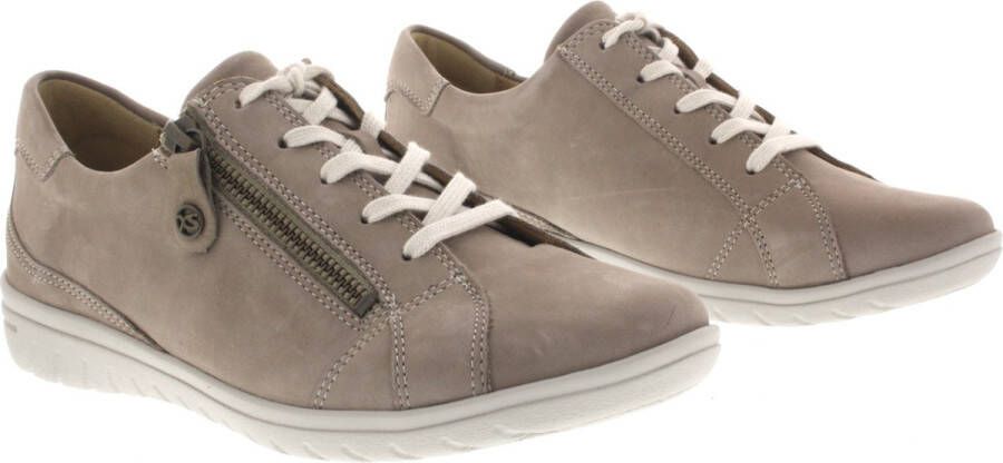 HARTJES Lage Sneakers Dames 162.0883 Maat: 41 5 Materiaal: Nubuck Kleur: Beige - Foto 8