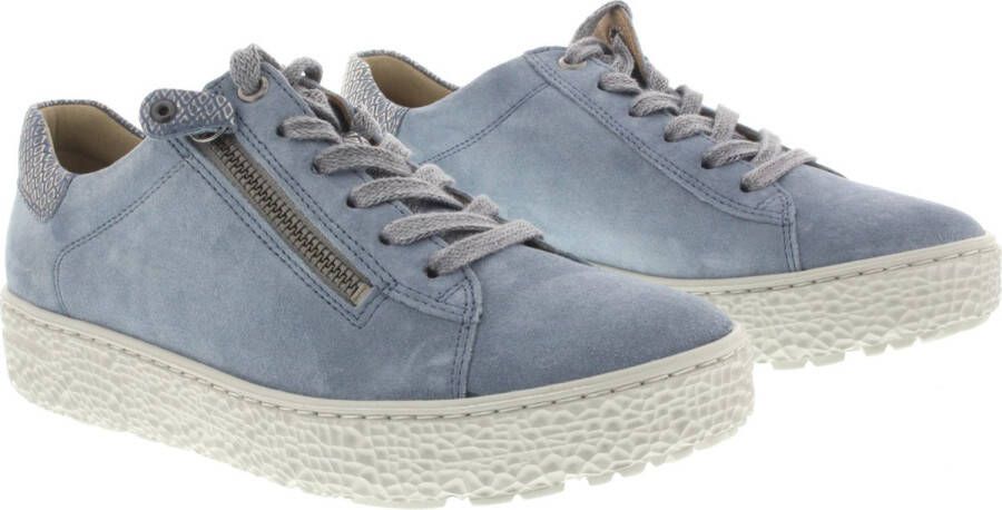 HARTJES Lage Sneakers Dames 162.1401 Maat: 37 5 Materiaal: Suède Kleur: Blauw - Foto 11