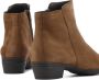 HARTJES Enkellaarsjes Dames 172.0197 Maat: 39 Materiaal: Nubuck Kleur: Cognac - Thumbnail 4