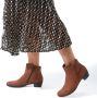 HARTJES Enkellaarsjes Dames 172.0197 Maat: 39 Materiaal: Nubuck Kleur: Cognac - Thumbnail 6