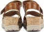 HARTJES Sandalen Dames 132.1706 Maat: 38 Materiaal: Leer Kleur: Bruin - Thumbnail 4