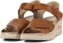 HARTJES Sandalen Dames 132.1706 Maat: 38 Materiaal: Leer Kleur: Bruin - Thumbnail 5