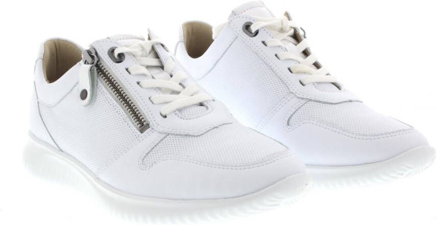 Hartjes Sneakers Dames Lage sneakers Damesschoenen Leer 162.1124 Wit