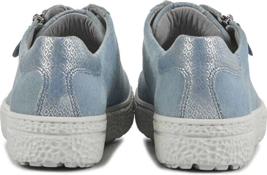 Hartjes Sneakers Dames Lage sneakers Damesschoenen Suède 162.1401 Blauw