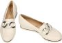 Hassi-A Hassia -Dames off-white ecru parel ballerina's & mocassins - Thumbnail 11