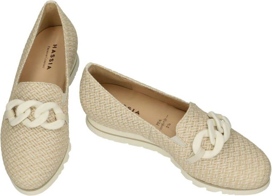 Hassi-A Hassia -Dames beige ballerina's & mocassins