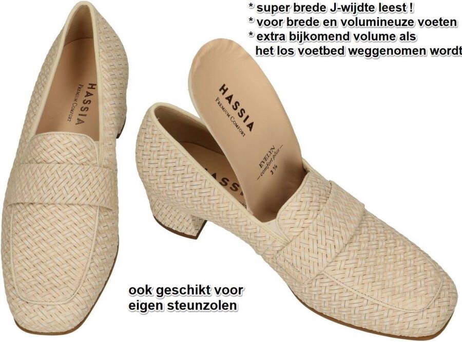 Hassi-A Hassia -Dames beige pumps & hakschoenen