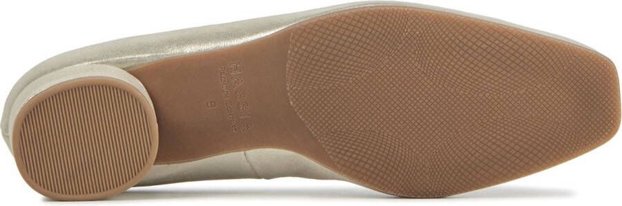 Hassi-A Hassia Dames Pumps Damesschoenen Leer Geen hoogte cm 302621 Zilver