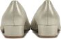 Hassi-A Hassia Dames Pumps Damesschoenen Leer Glitter Geen hoogte cm 302621 Zilver + - Thumbnail 8