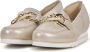 Hassi-A Hassia Instappers Dames Instapschoenen Damesschoenen Leer Glitter 301547 Goud - Thumbnail 4