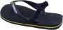 Havaianas Baby Brasil Logo II teenslippers met hielbandje blauw Meisjes Rubber 22 - Thumbnail 13