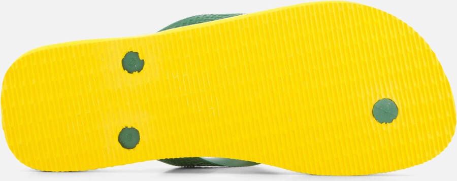 Havaianas Brasil Logo teenslippers geel groen Rubber 35 36 - Foto 10