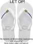 Havaianas Brasil Logo Unisex Slippers New Graphite - Thumbnail 5