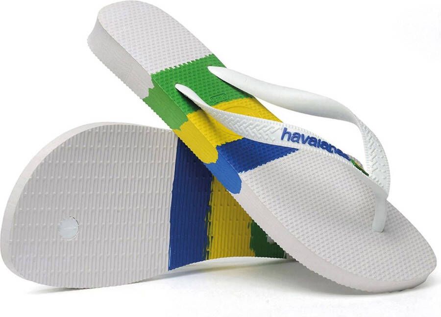 Havaianas Brasil Tech Unisex Slippers Wit