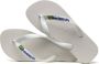 Havaianas Teenslippers Brasil Logo zomerschoen slippers poolslides met logo-opschrift - Thumbnail 6