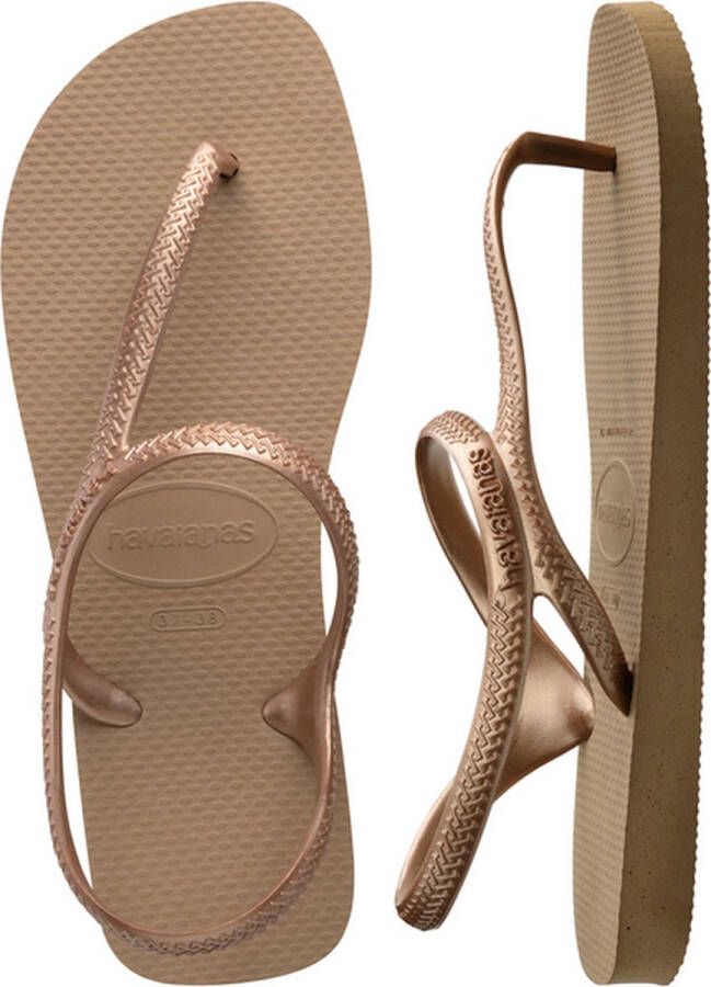 Havaianas Flash Urban Dames Slippers Rosé Goud